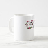 Boo Boo Crew Weihnachten, Ghost Nurse Oversized T- Kaffeetasse (Vorderseite Links)