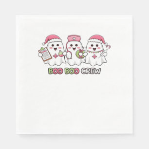 Boo Boo Crew Weihnachten, Ghost Nurse Oversized T- Serviette