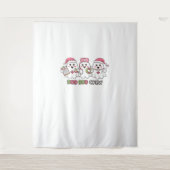 Boo Boo Crew Weihnachten, Ghost Nurse Oversized T- Wandteppich (Vorderseite)