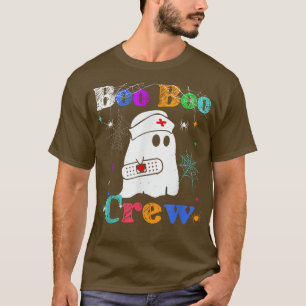 Boo Boo Funny Crew Halloween Doktor Krankenpflege T-Shirt