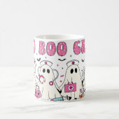 "Boo Boo Halloween Ghost Doctor & Nurse Coffee Tas Kaffeetasse (Mittel)