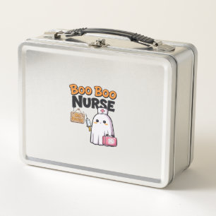 Boo Boo Krankenschwester im Dienst Classic T-Shirt Metall Brotdose