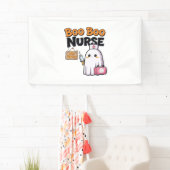 Boo Boo Nurse on Duty Classic T - Shirt Banner (Insitu)