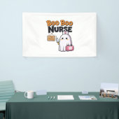 Boo Boo Nurse on Duty Classic T - Shirt Banner (Messeveranstaltung)