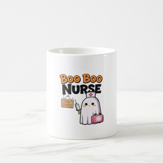 Boo Boo Nurse on Duty Classic T - Shirt Kaffeetasse (Mittel)