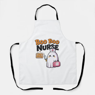Boo Boo Nurse on Duty Classic T - Shirt Schürze