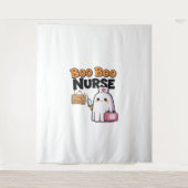 Boo Boo Nurse on Duty Classic T - Shirt Wandteppich (Vorderseite)
