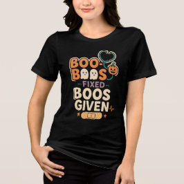 Boo-Boos fixe Boos mit Kinderkrankenversorgung Tri-Blend Shirt