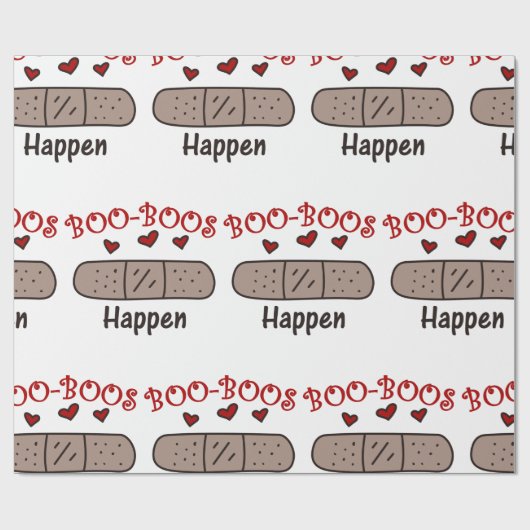 Boo Boos Geschenkpapier (Flach)