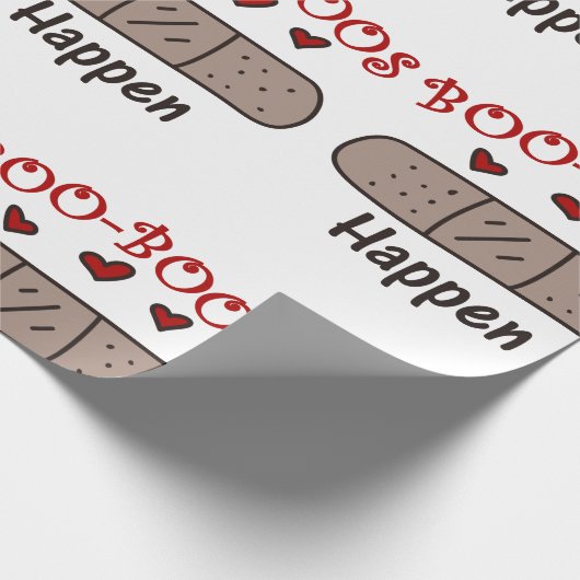 Boo Boos Geschenkpapier (Ecke)