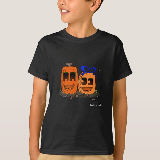 Boo Bot Jack-O-Lantern T - Shirt (Vorderseite)