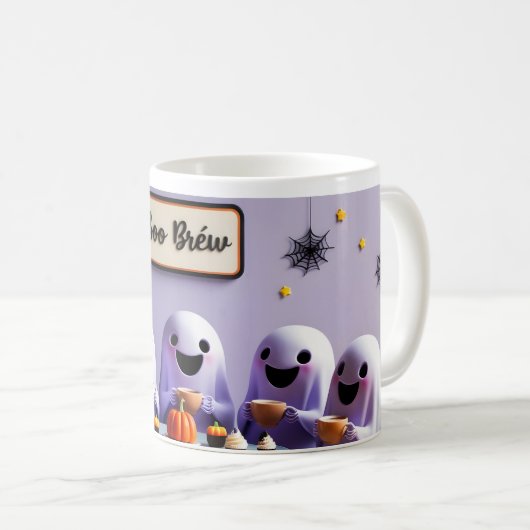 Boo Braue Kaffeetasse (VorderseiteRechts)