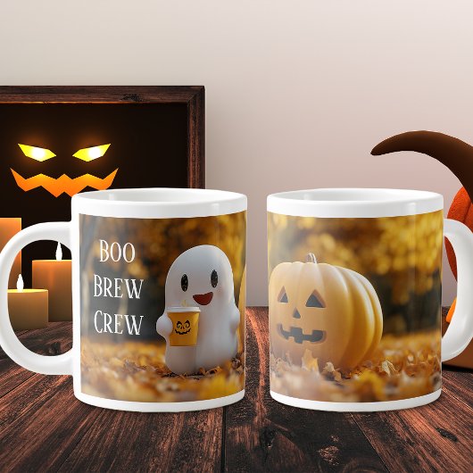 Boo Brew Crew Jumbo-Tasse