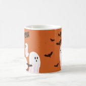 Boo Brew Gespenst Halloween Kaffeetasse (Mittel)