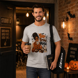 Boo Brew Musiklehrer Halloween T-Shirt