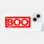 Boo-Briefmarke Case-Mate iPhone Hülle (Rückseite (Horizontal))