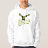 BOO-Cartoon Typ Frankenstein Monster Halloween Hoodie (Vorderseite)