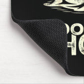 Boo chomp – lustiger Geist-Hai Halloween Retro  Mousepad (Ecke)
