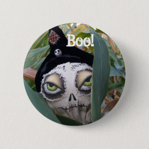 Boo! Cobby der Cornfield-Strampler-Knopf Button