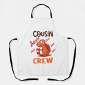Boo Cousin Crew Halloween Dinosaurier Spooky Kostü Schürze (Vorderseite)