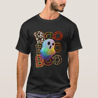 Boo Creepy Owl Pumpkin Ghost fröhliches SonnenHall T-Shirt