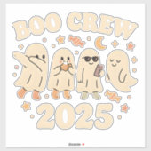 Boo Crew 2025 Trending Ghost Squad Aufkleber (Blatt)