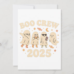 Boo Crew 2025 Trending Ghost Squad Einladung