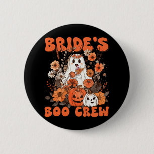 Boo Crew Bloral Ghost Chelorette Wedding H Button