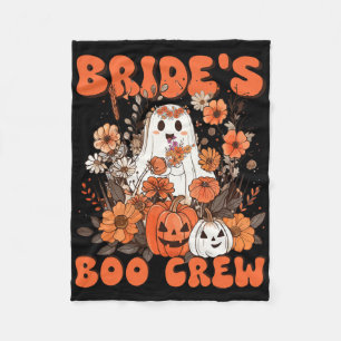 Boo Crew Bloral Ghost Chelorette Wedding H Fleecedecke
