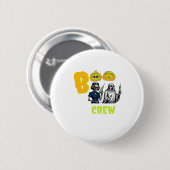 Boo Crew Classic T - Shirt Button (Vorne & Hinten)