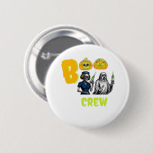 Boo Crew Classic T - Shirt Button (Vorne & Hinten)