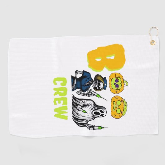 Boo Crew Classic T - Shirt Golfhandtuch (Horizontal)