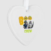 Boo Crew Classic T-Shirt Ornament (Vorderseite)