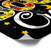 Boo-Crew des Büros lustige Halloween-Matching-Cos Poster (Ecke)