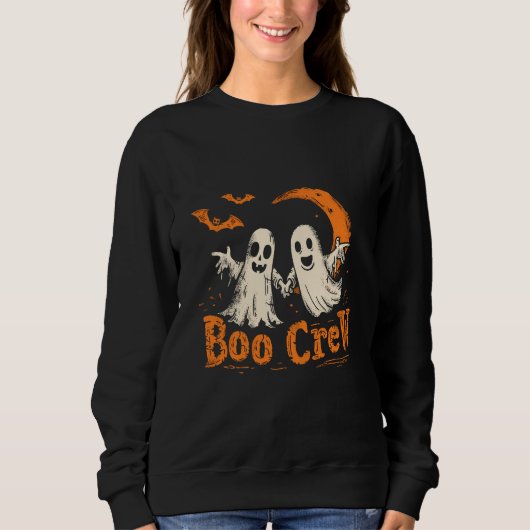 Boo Crew | ExDesigner | Halloween Sweatshirt (Vorderseite)