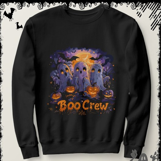 Boo Crew | ExDesigner | Halloween Sweatshirt