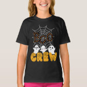 Boo-Crew-Familie Matching Funny Halloween T-Shirt (Vorderseite)