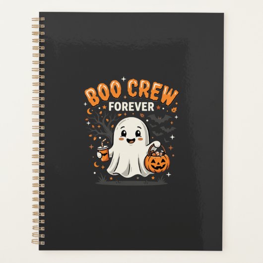 Boo Crew Forever Halloween-Geisterdesign_1 Planer (Vorderseite)
