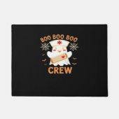 Boo Crew Funny Ghost Spooky Halloween Nurse T-Shir Fußmatte (Vorderseite)