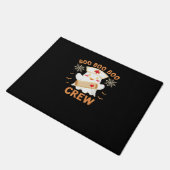 Boo Crew Funny Ghost Spooky Halloween Nurse T-Shir Fußmatte (Schrägansicht)