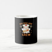 Boo Crew Funny Ghost Spooky Halloween Nurse T-Shir Kaffeetasse (Mittel)