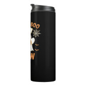 Boo Crew Funny Ghost Spooky Halloween Nurse T-Shir Thermosbecher (Nach rechts gedreht)