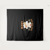 Boo Crew Funny Ghost Spooky Halloween Nurse T-Shir Wandteppich (Vorderseite (Horizontal))