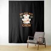 Boo Crew Funny Ghost Spooky Halloween Nurse T-Shir Wandteppich (Beispiel)