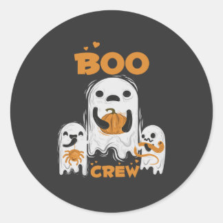 Boo Crew Geist Halloween Aufkleber