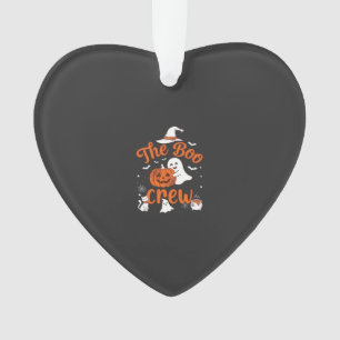 Boo Crew Geist-Kürbis Weiße Katze Hexenhut Ornament