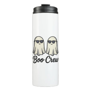 Boo Crew Geister Vintage Halloween-Shirt-Design_1 Thermosbecher