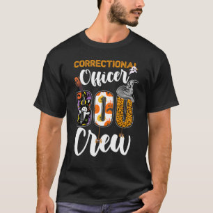 Boo Crew Ghost Funny Hallowee T-Shirt