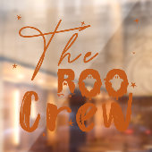 Boo Crew Halloween Boo Fensteraufkleber (Blatt 2)