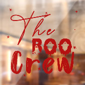 Boo Crew Halloween Boo Fensteraufkleber (Blatt 2)